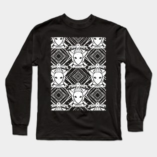 Radish/Carrot and Knife Coat of Arms Long Sleeve T-Shirt